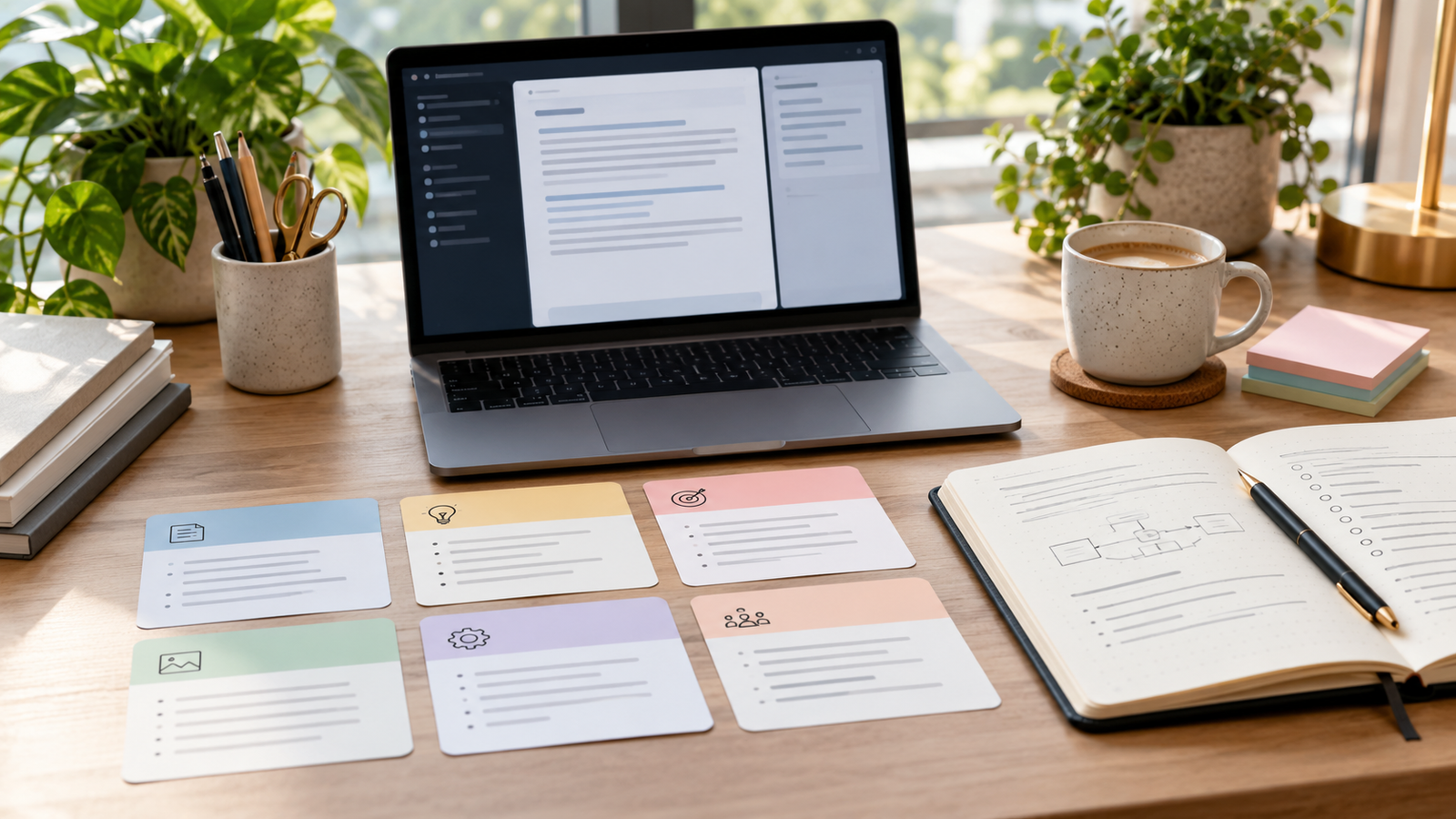 Prompt engineering workspace for AI content creation
